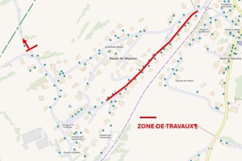 Chantier d&rsquo;eau potable Reoges/Sitse : Point sur la circulation